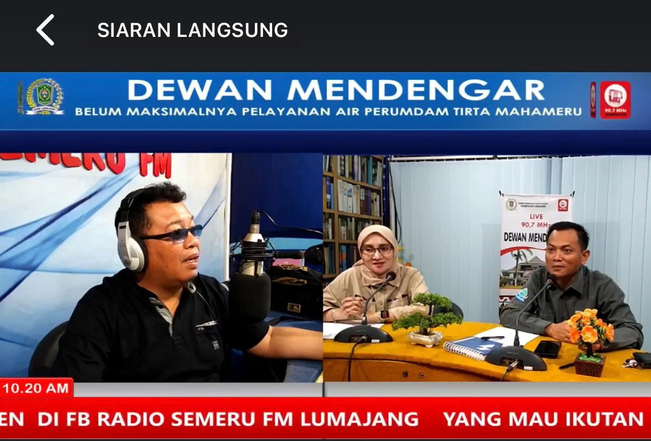 Talkshow dan Siaran Langsung Radio Semeru FM